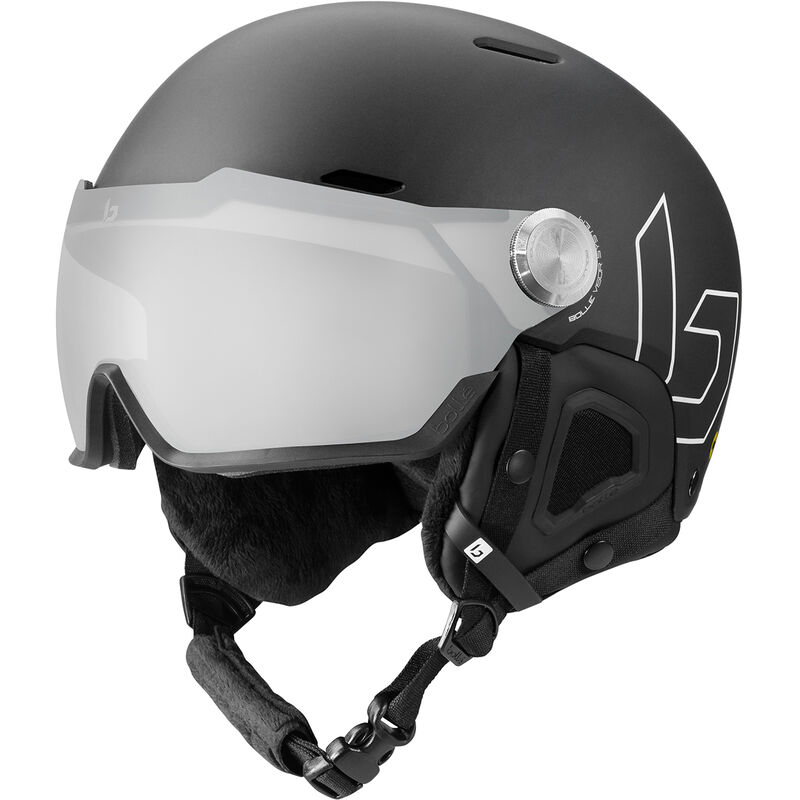 MIGHT VISOR PREMIUM MIPS, Black Matte-Photochromic Silver Cat 1 to 2, hi-res image number null